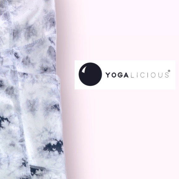 YogaLicious leggings, marbled style - Picture 1 of 2